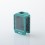 Kooroo Style Style Boro Tank for SXK BB / Billet / Boro Box Mod Kit Green Aluminum