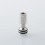 Rekavape Monarchy Ultra TF Dama Style 510 Drip Tip for RDA / RTA / RDTA Atomizer Silver