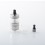 NOLA Style RTA Rebuildbale Tank Atomizer Silver