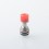 Four One Five 415 Tombo Giri Baby Style Short 510 Drip Tip Silver Red