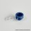 Rekavape Monarchy Style Flush Nut 510 Drip Tip Adapter for Billet / BB Box Mod Blue Titanium