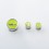 Rekavape Button Set for BMM.38 Aio Style Mod Green Monarchy Pattern