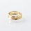 415 Style Slant Ring for 510 Drip Tip Gold Stainless Steel