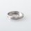 415 Style Decorative Ring Stand for RDA / RTA / RDTA Atomizer Silver Stainless Steel