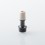 510 Drip Tip for RDA / RTA / RDTA Atomizer Black Beige Stainless Steel PEEK