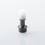 510 Drip Tip for RDA / RTA / RDTA Atomizer Black White Stainless Steel POM