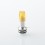 510 Drip Tip for RDA / RTA / RDTA Atomizer Silver Brown Stainless Steel PEI