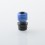 510 Drip Tip for RDA / RTA / RDTA Atomizer Black Blue Stainless Steel Resin