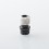510 Drip Tip for RDA / RTA / RDTA Atomizer Black White Stainless Steel Resin