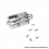SXK Empire V Style RTA Rebuildable Tank Atomizer Silver