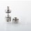 Baya Style RTA Rebiuildable Tank Atomizer w/ Side-Air Chamber Silver