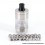 SXK VWM Intensa Style RTA Atomizer Silver Translucent