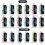 Authentic Nexa FLEX Disposable Vape Kit 1200mAh 18ml Black Dragon Ice Coolness Version 50mg
