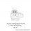 Authentic GeekVape Aegis Hero 5 Empty Pod Cartridge 6.5ml Pure White