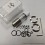 YFTK Dvarw 16 CL Style RTA Rebuildable Tank Atomizer Silver 3ml