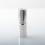 El Thunder Style 18650 Hybrid Mechanical Mod Silver Stainless Steel