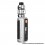 Authentic Vaporesso Armour Ultra 100W Mod Kit 5500mAh 6ml Titanium Silver