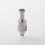 Monarchy Mobb MV Inverted Skull Style RBA Bridge Billet / BB / Boro Tank Silver