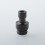 VWM Style 510 Drip Tip for RDA / RTA / RDTA Atomizer Black