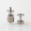 pNeumatyca Style RTA Rebuildable Tank Atomizer with 4.2ml Tank Tube Silver Titanium