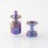 pNeumatyca Style RTA Rebuildable Tank Atomizer with 4.2ml Tank Tube Purple Titanium