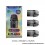 Authentic Lost Vape E-Plus V2 Pod Cartridge for Thelema Elite 40 / Elite Art 40, Centaurus E40 / E40 Max Kit / E40 Ultra Kit, Thelema Nano, Thelema Aura S Kit 0.6ohm