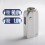 SXK Scud TT Style 60W TC VW Box Mod Silver Evolv DNA 60 Chipset