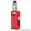 Authentic VOOPOO Drag 6 220W Mod Kit with Uforce-X Tank II 4400mAh 5ml Red