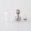 Replacement Short Tank Kit Tank Tube + Chimney + Drip Tip for BY-KA V.11 V11 Style MTL RTA Translucent 3.1ml