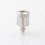 YFTK Hollow Cap for e-Vapor Flash V4.5 / V4.5S+ Style RTA Silver