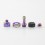Replacement Titanium Alloy Part for One Orion Style RBA Purple