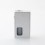 FrankenSkull Style Squonk BF Mechanical Box Mod with 6ml Bottle Silver Hellion Basic