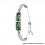 BH3 Multifunctional Health Monitoring Smart Bracelet Wristband Green White