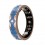 Smart Ring V10 Fitness Tracker with Heart Rate & Blood Oxygen Monitor Sapphire Blue Size 7