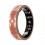 Smart Ring V10 Fitness Tracker with Heart Rate & Blood Oxygen Monitor Coral Orange Size 9