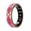 Smart Ring V10 Fitness Tracker with Heart Rate & Blood Oxygen Monitor Brilliant Rose Red Size 10