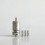 RekaVape Old School Ost R Dama Style MTL RTA Atomizer Silver PEEK 4.5ml