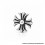 Authentic ThunderCloud Thunder Cloud Bonza Pro Mech Replacement Emblem Model C 925 Pure Silver