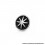 Authentic ThunderCloud Thunder Cloud Bonza Pro Mech Replacement Emblem Model D 925 Pure Silver