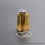 YFTK Diamond Tank Tube for e-Vapor Flash Style V4.5 / V4.5S+ RTA Yellow 5.0ml
