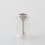 YFTK Diamond Tank Tube for e-Vapor Flash Style V4.5 / V4.5S+ RTA Translucent 5.0ml
