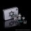 Authentic Long Lucifer RTA Rebuildable Tank Atomizer Silver