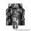 Authentic Hellvape Dead Rabbit 4 RDA Atomizer 24mm Black Silver