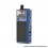 Authentic LVE Orion II Pro Plus 50W Pod Mod Kit 1900mAh 4.5ml Blue Textured Carbon Limited Edition Cartridge+RBA Kit