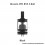 Authentic Ambition Mods Revorie MTL RTA Rebuildable Atomizer Black 2.0ml