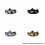 Authentic Thunder Cloud X Monarchy iDot RBA Replacement Decorative Crown Accessory Gold