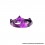 Authentic Thunder Cloud X Monarchy iDot RBA Replacement Decorative Crown Accessory Crystal Purple Titanium LE