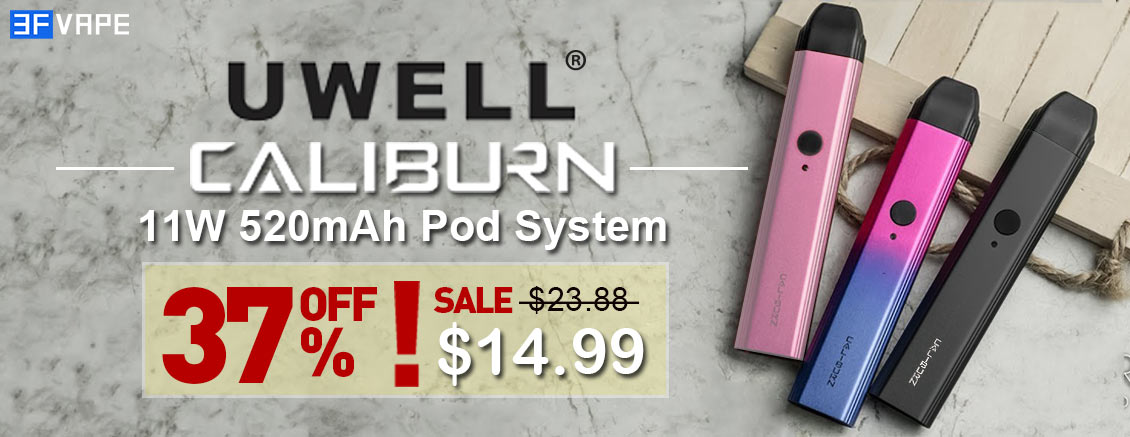 Uwell Caliburn Pod Sale 37% OFF