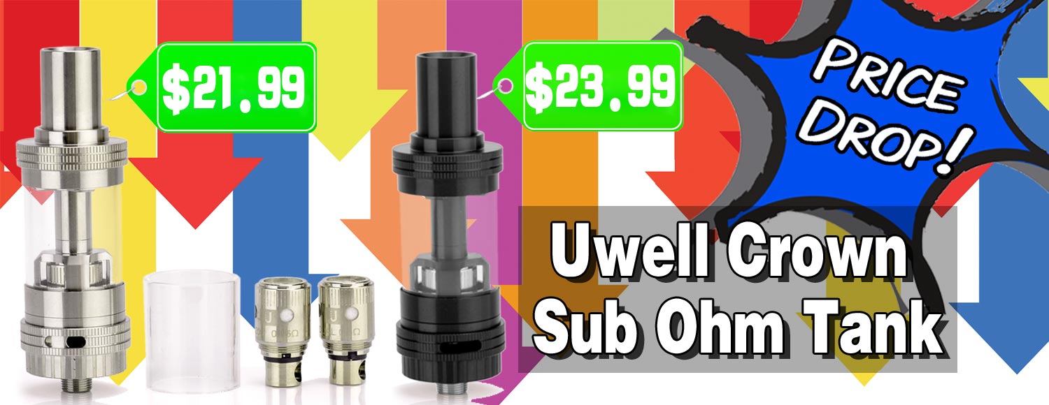 Uwell Crown Price Drop - 3FVAPE